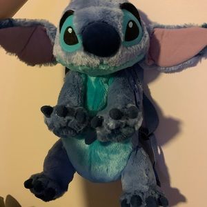Retired Disney Parks Stitch Character Backpack